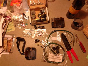 HONDA KIT SPINOTTI APERTURA SELLA PER CB350-500 FOUR 77103-313-000 - Foto 5